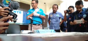 BNN NTB Tangkap 3 Orang Pengedar 2 Kilo Sabu