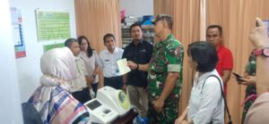 Danrem Bersama Instansi Terkait Pantau Pos Kesehatan Bandara