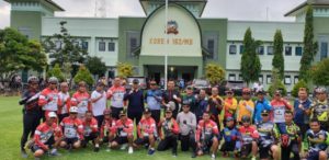 Pamitan Kapolda NTB, Korem 162/WB Gelar Farewell Gowes dan Olahraga Bersama
