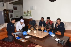 Bupati Najmul Akhyar Mengawali Pengisian Data SP Online 2020