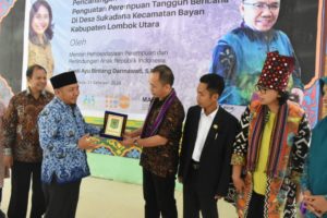 Kementerian PPPA RI Canangkan Desa Sukadana Bebas KDRT dan PTB