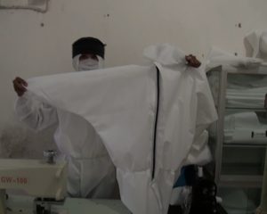 Baju Hazmat Diproduksi IKM Di Dusun Ketapang-Lingsar