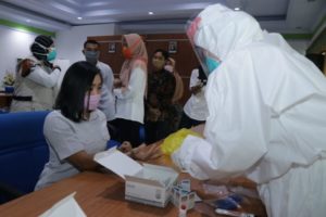 Dilakukan Rapid Test, Pendopo Gubernur Bebas Covid-19