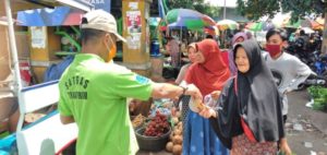 Masker Produksi UMKM Dibagikan Gratis