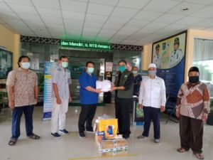 Alat Pelindung Diri Dari Satgas Covid-19 NU NTB untuk Tim Medis