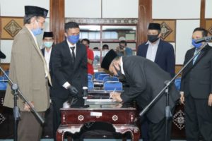 Sekda NTB Tekankan Pada Lima Pejabat Tinggi Yang Dilantik, Perang Lawan COVID-19