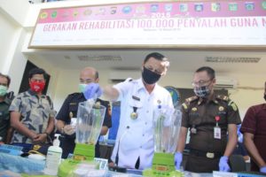 BNN Musnahkan Sabu Senilai 1 Miliyar