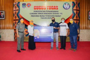 Pemprov NTB Dapat Bantuan Alat Pelindung Diri (APD) dari PT Bentoel Prima