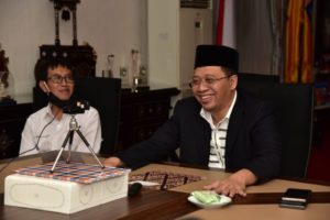 Gubernur Zul Jelaskan Potensi KEK Mandalika Saat Dikusi Dengan UI