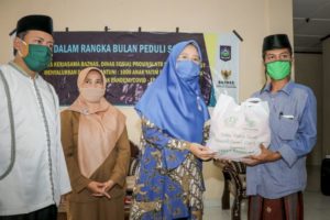 LKKS NTB Santuni Anak Yatim dan Dhuafa di Tengah Pandemi