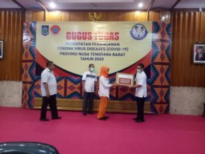 Swasta Ikut Gotong Royong Tangani Covid-19 di NTB
