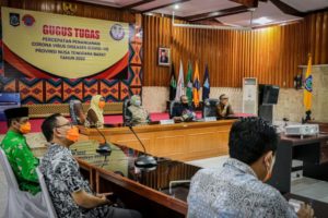 Wagub NTB Ikuti Rakor “Perumusan Protokol Masyarakat Produktif dan Aman Covid-19″