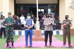Gubernur Zul Bangga Dengan Semangat Dan Kekompakan Jajaran TNI-POLRI