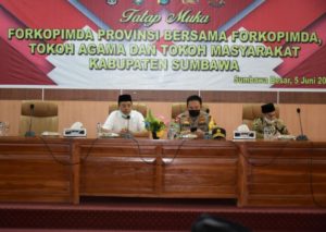 Gubernur Zul Roadshow ke Pulau Sumbawa, Perkuat Sinergi Tangani Pandemi