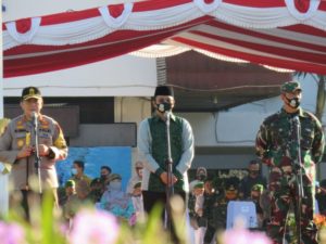 Provinsi NTB Gelar Apel Tiga Pilar, Upaya Tekan Penyebaran Covid-19