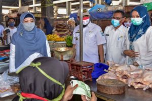 Penanganan Kasus Covid-19 di Kota Mataram, Wagub Inspeksi ke Pusat Keramaian