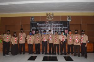 Pengurus Kwarcab Gerakan Pramuka KLU Masa Bakti 2019-2024 Dilantik