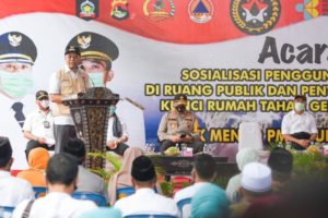Gubernur Zulkieflimansyah Dampingi Menko PMK Serahkan 65 Ribu Rumah Korban Gempa