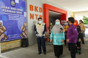 Wagub Tinjau Tes SKB CPNS, Pastikan Penerapan Protokol Kesehatan