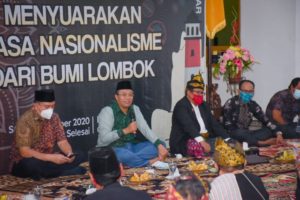 Gubernur Silaturahim dengan Lombok Mercusuar dan Laskar Sasak