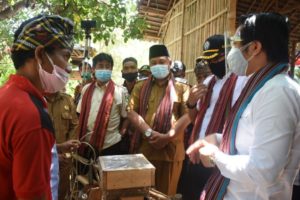 Petani Madu Trigona Desa Salut, Dikunjungi Stafsus Kemenristek BRIN, dan Kemendes PDTT  