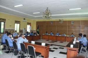 Plt. Bupati KLU Pimpin Rakor Kebencanaan