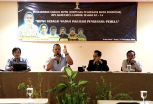 Fatahillah Resmi Jadi Ketua HIPMI Lombok Tengah