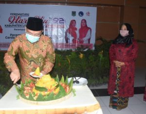Bupati Lombok Utara Hadiri Peringatan Hari Ibu 2020