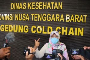 Sudah Didistribusikan 7.000 Vaksin Sinovac untuk Mataram, 4.080 Vaksin untuk Lobar