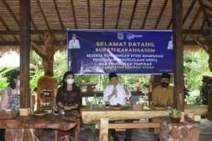 Kunker Bupati Karangasem ke KLU, Studi Pengelolaan Media dan Komunikasi Pimpinan Daerah