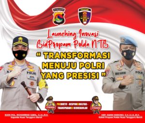 Bid Propam Motori Komitmen Polda NTB Menuju Polri yang Presisi