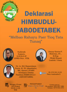 Resmikan HIMBUDLU Jabodetabek, Wabup Danny Ajak Elemen Muda Jadi Agen Kemajuan