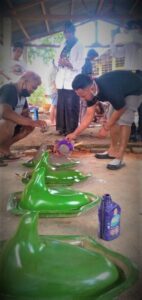 Karang Taruna Merenten Bagikan Jamban