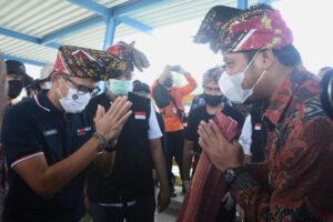 Wabup Dany Dampingi Menparekraf ke Gili