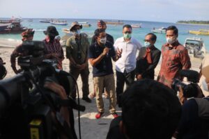 Menparekraf dan Gubernur Kunjungi Gili Terawangan