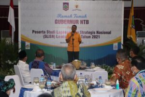 Isu Strategis NTB Diungkap di Hadapan Peserta Lemhanas