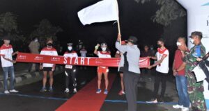 Pelari Lombok Charity Fun Dilepas Bupati Lombok Utara