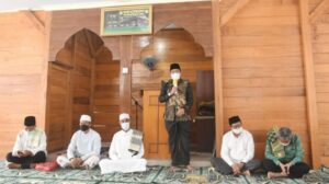 Bupati Lombok Utara Safari Jum’at di Masjid Baiturrahman