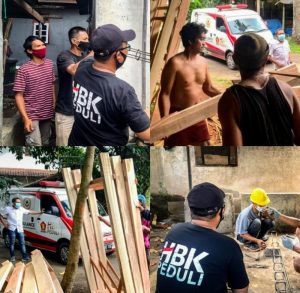 Tahun Ini HBK Pugar 50 RTLH di Lombok, Tahun Depan 300 RTLH