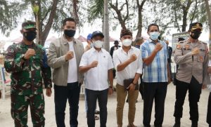 Kunjungan Menteri Investasi di Gili Trawangan