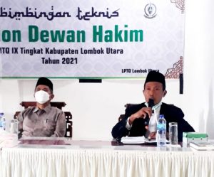 Pemda KLU Gelar Bimtek Dewan Hakam MTQ IX KLU