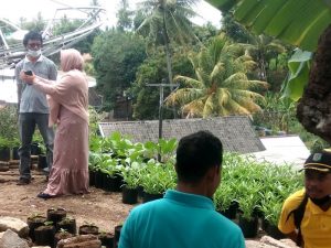 Monitoring pada Kelompok Wanita Tani di Bayan