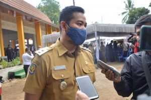 Wabup saat pantau vaksinasi di Tegal Maja