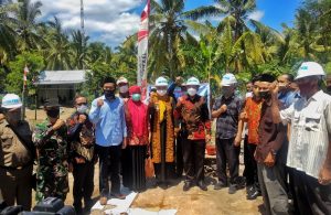 Pusat Evakuasi Masyarakat Dibangun di Desa Santong Mulia