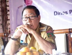 Usai pembukaan sosialisasi tata kelola kearsipan