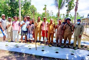 Wabup Danny dan Kadis DKPPP Serap Aspirasi Petani Tegalan