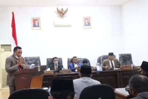 Bupati Djohan Tanggapi Pemandangan Umum Fraksi Terkait RAPBD 2022