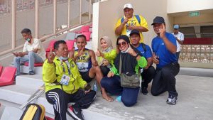 zakaria berhasil pecahkan rekor