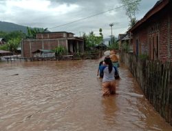 Bencana banjir belum surut di beberapa kampng di Bima dan Dompu