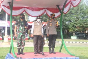 Apel Siaga Darurat Bencana Digelar di Lombok Utara